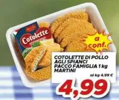 Martini - Cotolette Di Pollo Agli Spiani