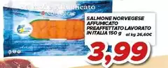 Salmone Norvegese Affumicato Preaffettato