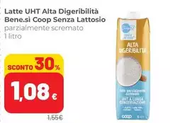 Coop - Latte Uht Alta Digeribilità Bene.si Senza Lattosio