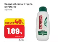 Borotalco - Bagnoschiuma Original