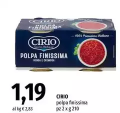 Cirio - Polpa Finissima