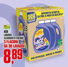 Ace - Liquido Classico O Colore