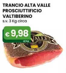 Vallè - Trancio Alla Valle Prosciuttoficio
