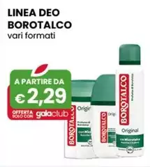 Borotalco - Linea Deo
