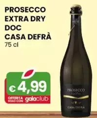 Casa Defrà - Prosecco Extra Dry DOC