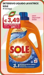 Sole - Detersivo Liquido Lavatrice
