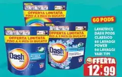 Dash - Lavatrice  Pods Classico