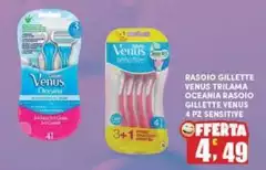 Gillette - Rasoio Venus Trilama Ocenia Rasoio  Venus