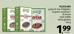 Felicia bio - Pasta Di Riso Integrale
