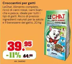 Le Chat - Croccantini Per Gatti