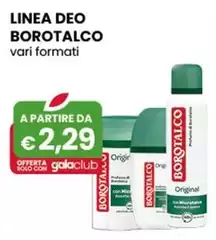 Borotalco - Linea Deo