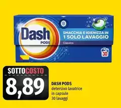 Dash - Pods Detersivo Lavatrice In Capsule