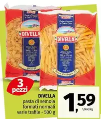 Divella - Pasta Di Semola Formati Normali