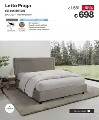 Letto Praga Box Contenitore