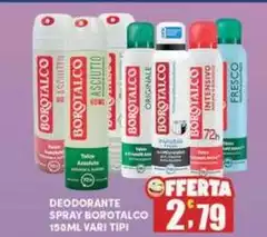 Borotalco - Deodorante Spray