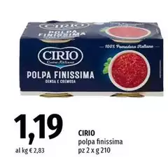 Cirio - Polpa Finissima