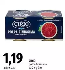 Cirio - Polpa Finissima