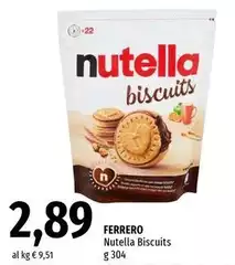 Ferrero - Nutella Biscuits