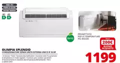 Olimpia Splendid - Condizionatore Senza Unità Esterna Unico R 10 HP