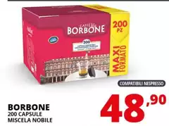 Caffe Borbone - 200 Capsule Miscela Nobile
