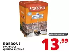 Caffe Borbone - 50 Capsule Qualità Suprema 