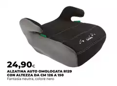 Alzatina Auto Omologata R129 Con Altezza Da Cm 126 A 150