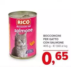 Rico - Bocconcini Per Gatto Con Salmone