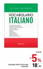 Vocabolario D'italiano