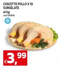 Coscette Pollo X 10 Surgelate