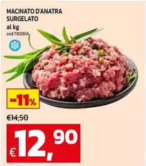 Macinato D'anatra Surgelato Macinato D'anatra Surgelato