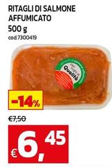 Ritagli Di Salmone Affumicato