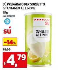 Su - Sù Preparato Per Sorbetto Istantaneo Al Limone Su - Sù Preparato Per Sorbetto Istantaneo Al Limone
