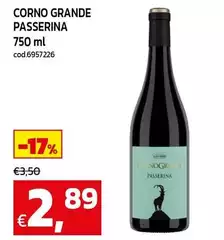 Corno grande - Corno Grande Passerina