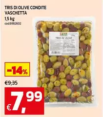 Tris Di Olive Condite