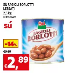 Su - Fagioli Borlotti Lessati Su - Fagioli Borlotti Lessati