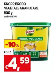 Knorr - Brodo Vegetale Granulare