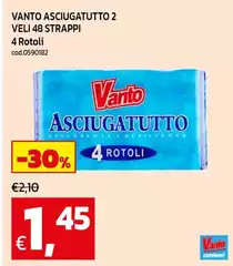 Asciugatutto 2 Veli 48 Strappi Asciugatutto 2 Veli 48 Strappi