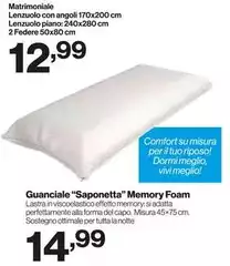 Misura - Guanciale "Saponetta" Memory Foam