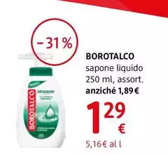 Borotalco - Sapone Liquido 250 Ml, Assort.