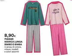 Bimbo - Pigiami Manica Lunga  O Bimba