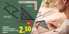 Parkside - Righello Multiangolo, Scalimetro, Squadra O Staffa Angolare
