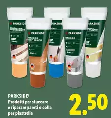 Parkside - Prodotti Per Stuccare E Riparare Pareti O Cola Per Piastrelle