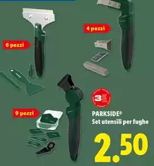 Parkside - Set Utensili Per Fughe