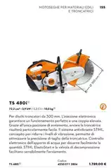 Stihl - Ts 480i