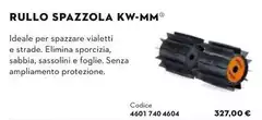 Rullo Spazzola Kw-mm