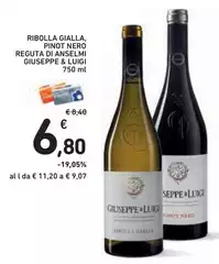 Reguta - Ribolla Gialla, Pinot Nero  Di Anselmi Giuseppe & Luigi