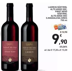 St. magdalena gries - Lagrein Südtirol Alto Adige DOC, Pinot Nero Sudtirol Alto Adige DOC