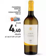 Casal farneto - Passerina Marche IGT