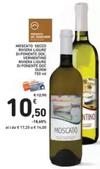 Moscato -  Secco Riviera Ligure Di Ponette Doc, Vermentino Di Ponente
