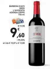 Barbera D'asti DOCG L'Avocota Azienda Coppo